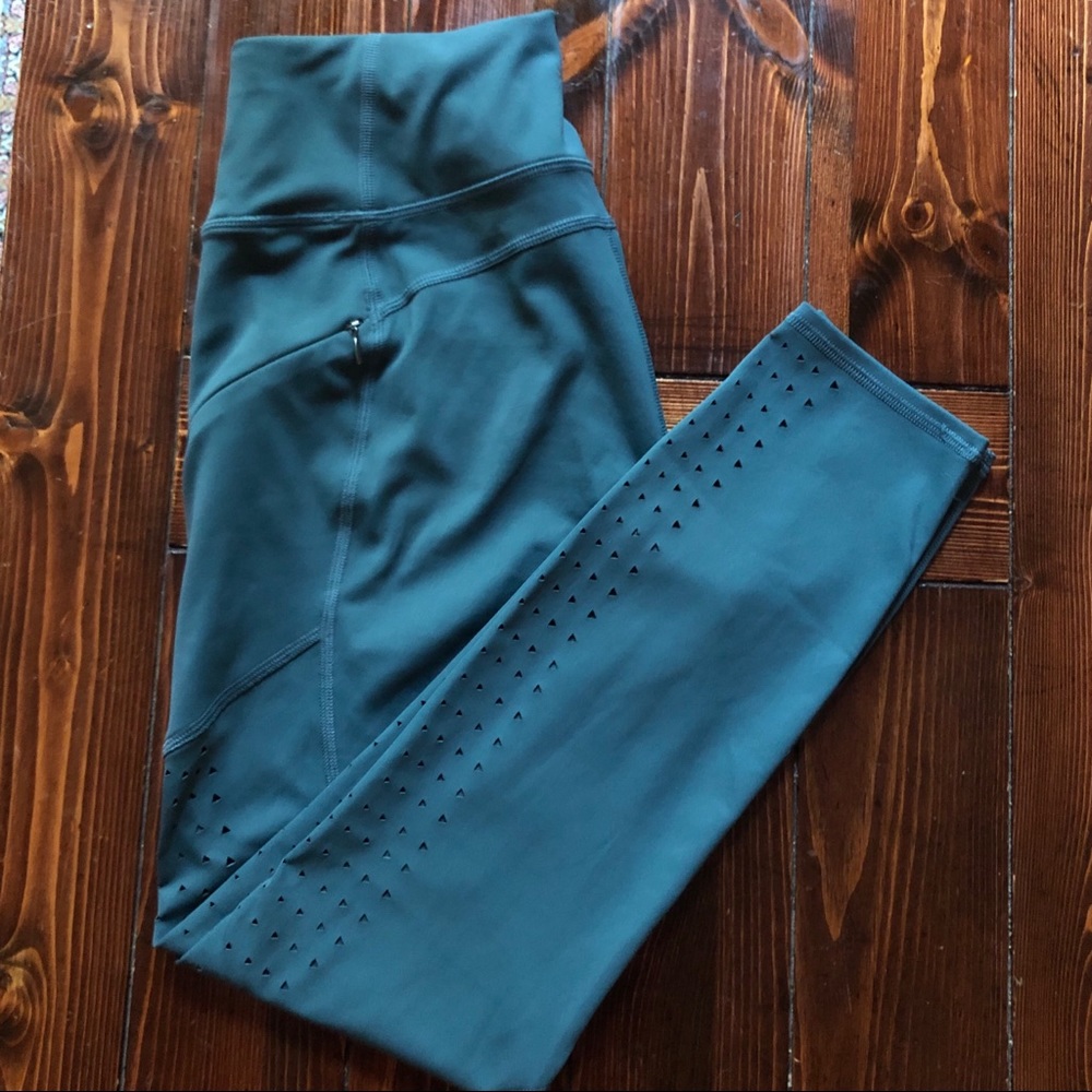 Athleta 7/8 Laser-Cut Tight